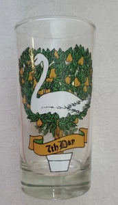 Vtg Indiana Glass Christmas Twelve Days  Day 7 Drinking Seventh Swans Swimming - Picture 1 of 4