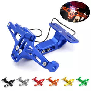 LED Rear License Plate Mount Holder Fit For Yamaha YZF-R1 1998-2019 R6 1999-2019 - Bild 1 von 14