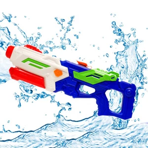 Summer Swimming Pool Backyard High Pressure Long Range Water Gun Kids Squirt Toy - Picture 1 of 6