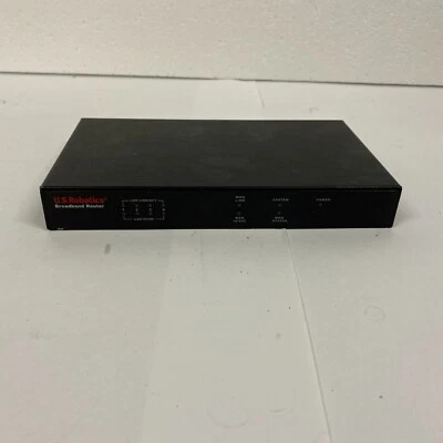 US Robotics router and printer hub 8000-03 - Image 1 of 4