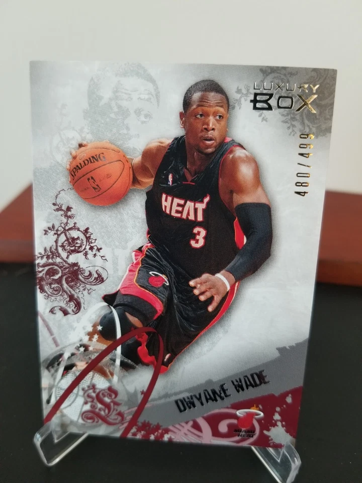 Dwayne Wade 2007-07 Topps Luxury Box Red 180/499 #10 Miami Heat - Image 1 of 1