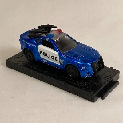 变形金刚 Jada 玩具 压铸路障 警车 孩之宝 2017 * 仍在卡片上 * — 第 1/4 张图片