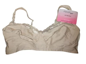 NWT Exquisite Form Fully Nude Wirefree Bra - New - 44DD - Picture 1 of 2