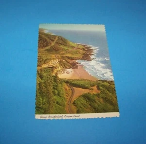 Cape Perpetua Oregon Coast Vintage Postcard - Imagen 1 de 2