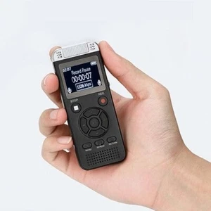 Professional Noise Reduction Digital Voice Recorder 32GB Storage MP3/WAV Record - Picture 1 of 9