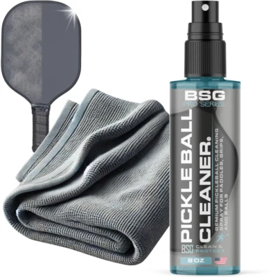 BSG Pro Pickleball Paddle Cleaning Spray, Removes Oils, Dirt, Stubborn Grime