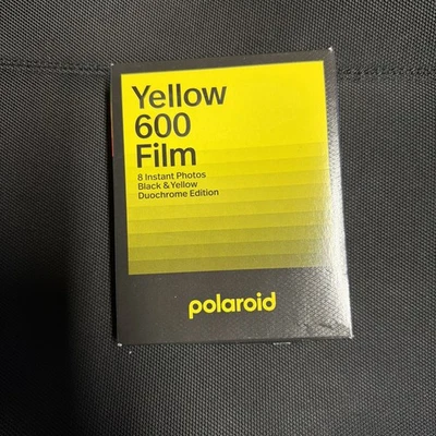 Polaroid 600 Film, Black & Yellow Duochrome Edition, Expired, Cold Stored  - Image 1 of 2