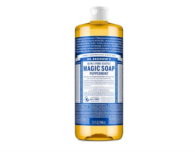 Dr. Bronner's Pure-Castile Magic Soap - Peppermint 32 oz 4-pack (Total 128 oz) - Image 1 of 4