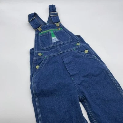Baberos Liberty vintage niños grandes talla 7, denim de colección Foto 1 de 4