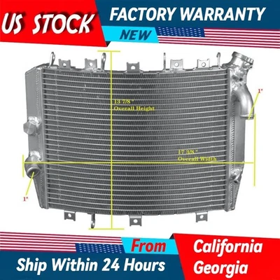 para radiador Kawasaki 2000-2002 Ninja ZX-6R ZX6R/2005-2008 ZZR600 Foto 1 de 4