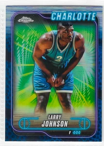 2024-25 Topps Chrome - Larry Johnson #98 Blue Refractor - Bild 1 von 2