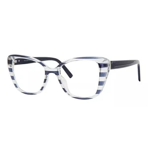 Gafas de lectura rectangulares de plástico azul Kate Spade KS Fiona/BB PJP 51 mm - Imagen 1 de 2