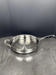SABATIER SIGNATURE 12” Stainless Steel Frying Pan Multilayer Base No Lid - Picture 1 of 9