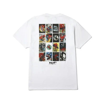 Camiseta Huf X Marvel Spider-Man Coleccionista Blanca Foto 1 de 3