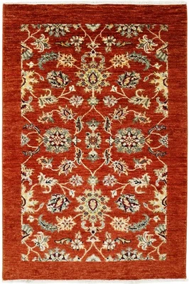 Teppich Orient Ziegler Brücke 90x160 cm 100% Wolle Rug Handgeknüpft terra rost - Bild 1 von 4