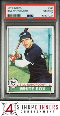 1979 TOPPS #169 BILL NAHORODNY WHITE SOX POP 8 PSA 10 - Image 1 of 3