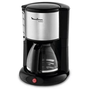 Moulinex FG360811 Glas-Kaffeemaschine Subito edelstahl Matt, Schwarz, 15 Tassen - Bild 1 von 2