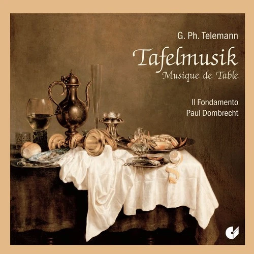 Telemann / Il Fondamento / Dombrecht - Tafelmusik [New CD] - Image 1 of 1
