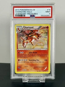 2013 Pokemon Black & White Charizard Holo Legendary Treasures PSA 9 - Picture 1 of 2