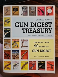 Gun Digest Treasury 1969 Deluxe Edition – John T. Amber – Vintage Firearms Book - Picture 1 of 7