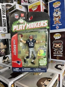 Modellino NFL Playmakers Tom Brady QB 2012 raro da collezione - Foto 1 di 3