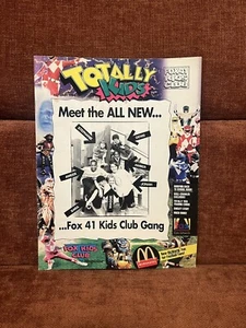 Fox Kids Club Totally Kids Magazine Autumn 1994 Mighty Morphin Power Rangers - Picture 1 of 5