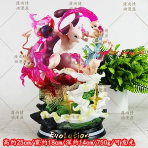 Mewtwo Evolutionary Group Figure GK Statue Light Up Collectibles W/Box Xmas Gift - Picture 1 of 9