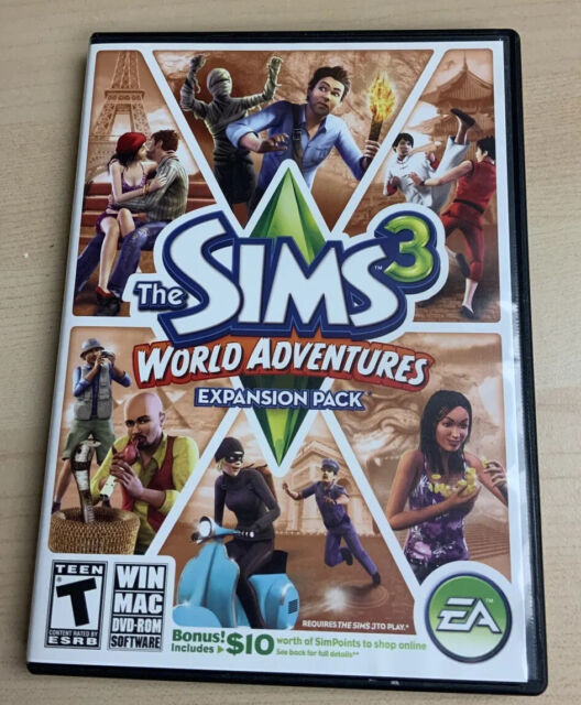 EA's life simulation The Sims 3: World Adventures available for