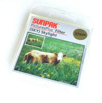 27mm Sunpak SKY Skylight Filter - All purpose Protection - NEW - Image 1 of 3