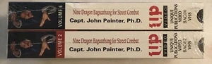 SEALED Lot of 2 VHS: NINE DRAGON BAGUAZHANG Capt. John Painter Vol 2 & 6 - Picture 1 of 3