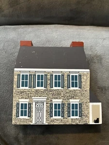 Governor Snyder Mansion Selinsgrove PA Cat's Meow Village '91 Shelf Sitter House - Picture 1 of 2