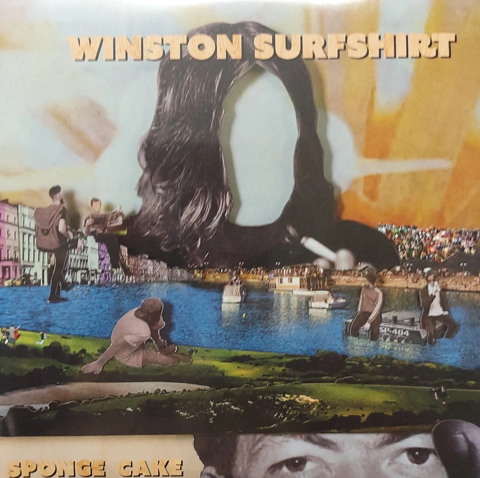 WINSTON SURFSHIRT SPONGE CAKE LP X 2 CREAM VINYL  MINT - Image 1 of 1