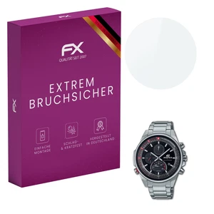 atFoliX Folia szklana do Casio EFS-S590D-1AVUEF Folia pancerna 9H Pancerz ochronny - Zdjęcie 1 z 8