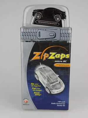2005 bonspeed Ford Mustang GT Black ZipZaps 600-7088 Micro RC Wireless Car New - Image 1 of 3