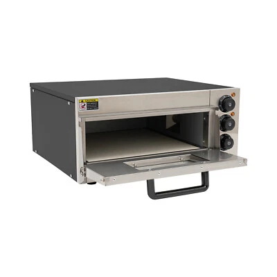 CW-PZ1 kommerzieller Pizzaofen Rechteckig 220V elektrischer Pizzaofen 2000W - Bild 1 von 4