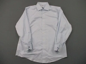 Brooks Brothers Shirt Mens Extra Large Blue Supima Cotton French Cuffs Regent - Picture 1 of 9
