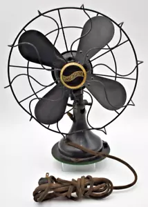 Antique Westinghouse 517723A Rare Metal Fan Working AS-IS 2 Speed Oscillating - Picture 1 of 14