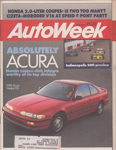 AutoWeek Magazine - May 8, 1989 - 1990 Acura Integra GS - Picture 1 of 2