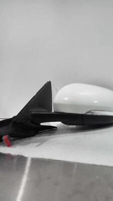 2015 Jaguar XF LH White Door Mirror Assembly w/ Blind Spot Alert, 72K Miles - Изображение 1 из 4