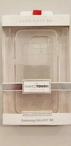 Case-Mate Naked Tough Sheer Glam Hülle für Samsung Galaxy S6 - Brandneu - Bild 1 von 3