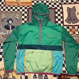 Cotopaxi Teca Half Zip Windbreaker Jacket Women's Medium Rolling Hills Green - Picture 1 of 16