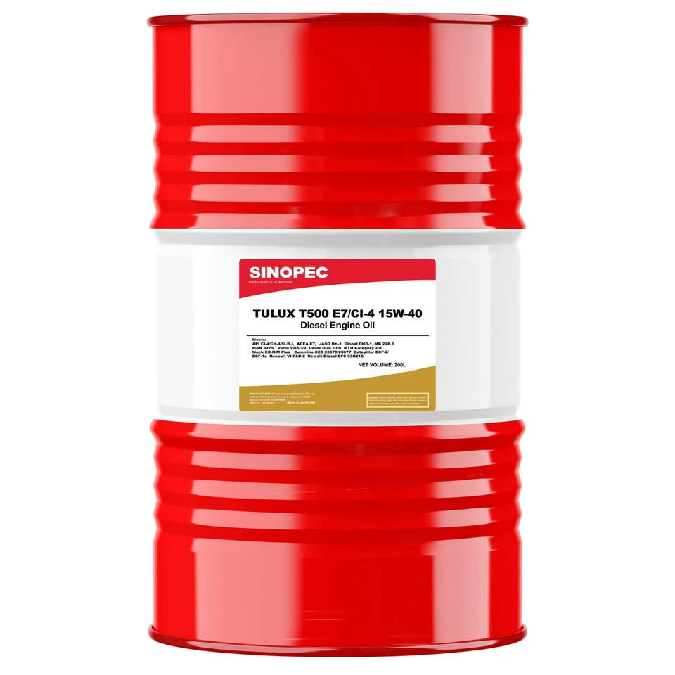 15W40 Heavy Duty Diesel Engine Oil - 55 Gallon Drum - Image 1 of 1