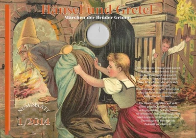 GERMANY - 2014 "Fairy Tales Of The Brothers Grimm (I)" Folder With FDC !!! - Image 1 of 2