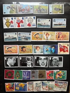 Lot of Great Britain Isle of Man Modern Postage Collectible Stamps MNH4 - Bild 1 von 2