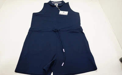 Pulôver Romper Feminino FootJoy Golf Sem Mangas Tamanho Médio Azul Marinho 945A Novo - Imagem 1 de 4