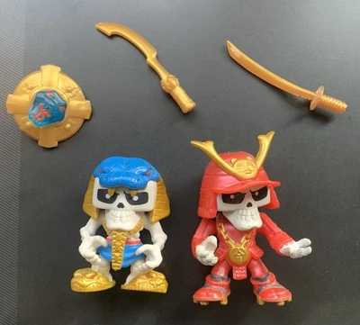 Lote de figuras de acción Treasure X Series esqueleto samurai y faraón figuras de acción Foto 1 de 4