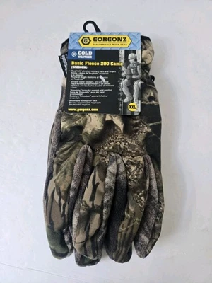 Gorgonz Camo 200 Clima Frío Vellón M-2XL Hombre Guantes Foto 1 de 2