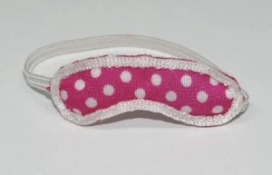 Monster High Draculaura Dead Tired Pink White Dot Sleep Eye Mask - Picture 1 of 4