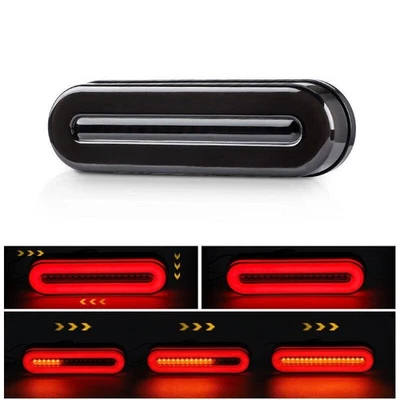24V Truck Side Light 62LED Truck 2-Color Light Brake Lamp Turn Signal RED+Yellow - Image 1 of 4