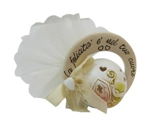 Bonboniere Konfirmation Ikone Mitria Led Tasche Herzen Aussparungen - Bild 1 von 1